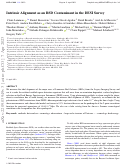 Cover page: Intrinsic alignment as an RSD contaminant in the DESI survey