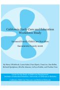 Cover page: California Early Care and Education Workforce Study: Licensed Family Child Care Providers, Sacramento Country 2006