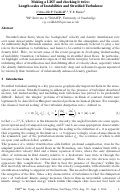 Cover page: Making a LIST and checking it twice: Length scales of Instabilities and Stratified Turbulence