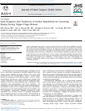 Cover page: Early Diagnosis and Treatment of Cardiac Amyloidosis by Screening Biopsy During Trigger Finger Release.