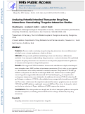 Cover page: Analyzing Potential Intestinal Transporter Drug-Drug Interactions: Reevaluating Ticagrelor Interaction Studies