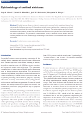 Cover page: Epidemiology of urethral strictures