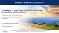 Cover page: Perceptions of Large-Scale Solar Project Neighbors: Results From a National Survey