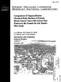 Cover page: Comparison of organochlorine chemical body burdens of female breast cancer cases with cancer free women in Rio Grande do Sul, Brazil--Pilot Study