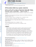 Cover page: ZFP36-mediated mRNA decay regulates metabolism