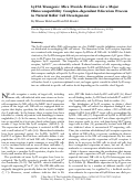 Cover page: Ly49A Transgenic Mice Provide Evidence for a Major Histocompatibility Complex–dependent Education Process in Natural Killer Cell Development