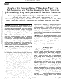 Cover page: Results of the Sukuma Ndoda (“Stand up, Man”) HIV Self-Screening and Assisted Linkage to Care Project in Johannesburg: A Quasi-Experimental Pre–Post Evaluation