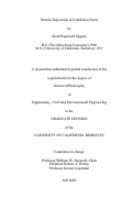 Cover page: Particle deposition in ventilation ducts