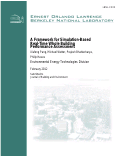 Cover page: A framework for simulation-based real-time whole building performance
assessment