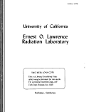 Cover page: THREE COMPUTER PROGRAMS FOR CALCULATING CYCLOTRON ORBITS