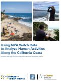 Cover page: Using MPA Watch Data to Analyze Human Activities Along the California Coast