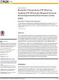 Cover page: Blockade of Extracellular ATP Effect by Oxidized ATP Effectively Mitigated Induced Mouse Experimental Autoimmune Uveitis (EAU)