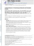 Cover page: Criminal Behavior in Frontotemporal Dementia and Alzheimer Disease