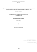 Cover page: Opioid Addiction: A Crime or a Health Issue? An Examination of the Diffusion of Fatal Overdose Prevention Laws and Medicalized Drug Treatment