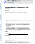 Cover page: Compensation Strategies in Voice Production With Glottal Insufficiency