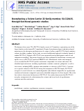 Cover page: Deorphaning a solute carrier 22 family member, SLC22A15, through functional genomic studies