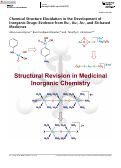 Cover page of Chemical Structure Elucidation in the Development of Inorganic Drugs: Evidence from Ru‐, Au‐, As‐, and Sb‐based Medicines