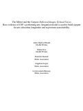 Cover page: The Mirror and the Canyon: Reflected Images, Echoed Voices How evidence of GW’s performing arts integration model is used to build support for arts education integration and to promote sustainability