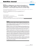 Cover page: Evaluation of Mangosteen juice blend on biomarkers of inflammation in obese subjects: a pilot, dose finding study.