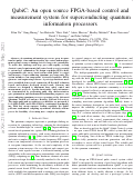 Cover page: QubiC: An open source FPGA-based control and measurement system for superconducting quantum information processors