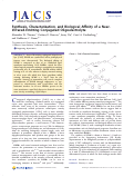 Cover page: Synthesis, Characterization, and Biological Affinity of a Near-Infrared-Emitting Conjugated Oligoelectrolyte