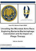 Cover page: Unveiling the Microbial Arms Race: Exploring Bacterial-Bacteriophage Coevolution and Its Impact on Phage Therapy
