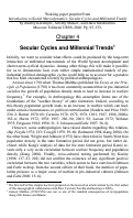 Cover page of Secular Cycles and Millennial Trends