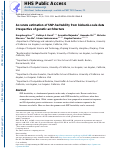 Cover page: Accurate estimation of SNP-heritability from biobank-scale data irrespective of genetic architecture