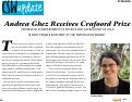 Cover page: Andrea Ghez Receives Crafoord Prize