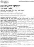 Cover page: Global and regional brain mean diffusivity changes in patients with heart failure.