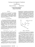 Cover page: Techniques for the interactive visualization of volumetric data