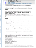 Cover page: Individual clotting factor contributions to mortality following trauma