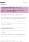 Cover page: Randomized phase III KEYNOTE-045 trial of pembrolizumab versus paclitaxel, docetaxel, or vinflunine in recurrent advanced urothelial cancer: results of &gt;2 years of follow-up