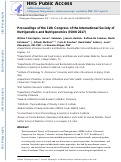 Cover page: Proceedings of the 11th Congress of the International Society of Nutrigenetics and Nutrigenomics (ISNN 2017).