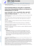 Cover page: Sexual orientation differences among men in a randomized clinical trial of extended-release naltrexone and bupropion for methamphetamine use disorder