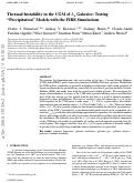 Cover page: Thermal instability in the CGM of L ⋆ galaxies: testing ‘precipitation’ models with the FIRE simulations