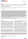 Cover page: Loss of TP53 cooperates with c-MET overexpression to drive hepatocarcinogenesis