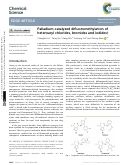 Cover page: Palladium-catalyzed difluoromethylation of heteroaryl chlorides, bromides and iodides