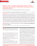 Cover page: Regional “Call 911” Emergency Department Protocol to Reduce Interfacility Transfer Delay for Patients With ST‐Segment–Elevation Myocardial Infarction