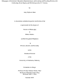 Cover page: Pedagogies of Liberation: Integrative Epistemologies and Learning and Teaching Practices for Cultivating Social Equity and Well-being in the 21st Century