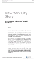 Cover page: New York City Story