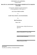 Cover page of Practical Anonymity with Formal Resistance to Traffic Analysis