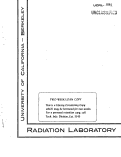 Cover page: ACCELERATION OF STRIPPED C12 AND C13 NUCLEI IN THE CYCLOTRON