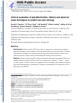 Cover page of Clinical evaluation of pulsatile tinnitus: history and physical examination techniques to predict vascular etiology.