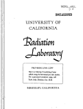 Cover page: NEW RADIOACTIVE ISOTOPES OF IRIDIUM