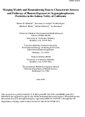 Cover page: Merging Models and Biomonitoring Data to Characterize Sources and Pathways of Human 
Exposure to Organophosphorous Pesticides in the Salinas Valley of California