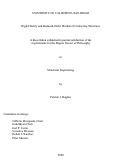 Cover page: High-Fidelity and Reduced-Order Models of Contacting Structures