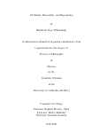 Cover page: Of Islands, Ensembles, and Eigenstates