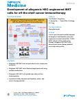 Cover page: Development of allogeneic HSC-engineered iNKT cells for off-the-shelf cancer immunotherapy