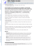 Cover page: Serum Retinol and Carotenoid Concentrations and Prostate Cancer Risk: Results from the Prostate Cancer Prevention Trial